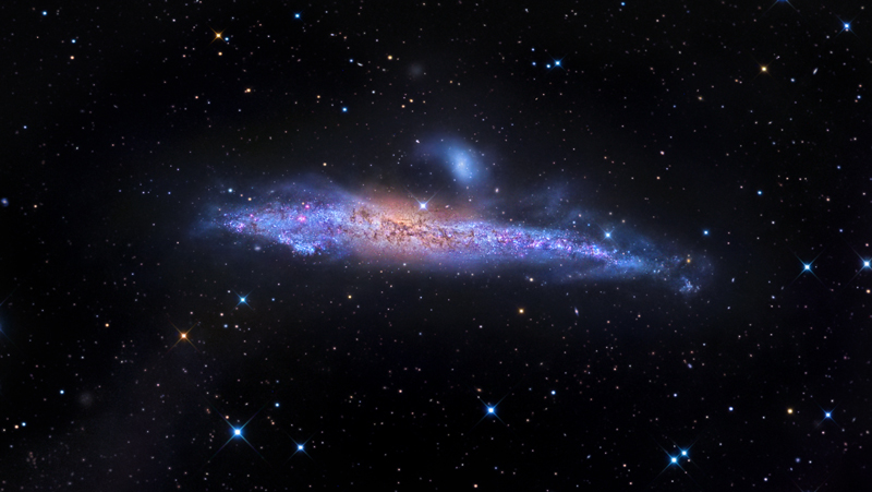 One of the unique galaxy The Whale Galaxy – NGC 4631